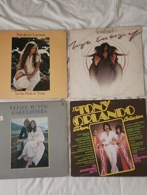 70s Soft Rock Love Songs 4 Vintage Vinyl Record Set
